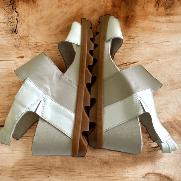 Sorel Joanie II Slingback Sandals Women's Size 8 White /Cream - Picture 6 of 11